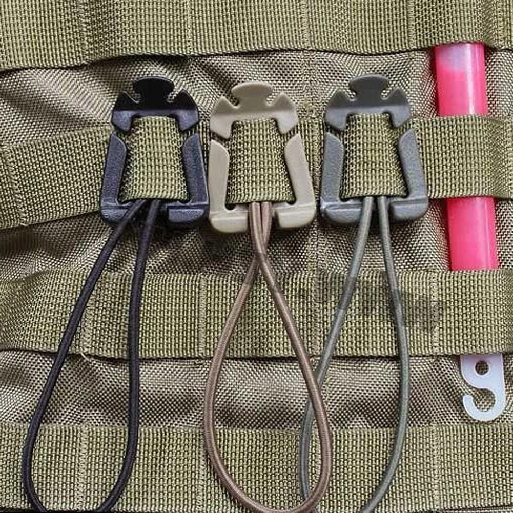 Outdoor Adventure Backpack - 1/2/5 Stück Rucksack-Karabinerhaken, Überlebensausrüstung, Karabiner-Clips, Outdoor-Nylon-Campingtaschen-Aufhänger,
