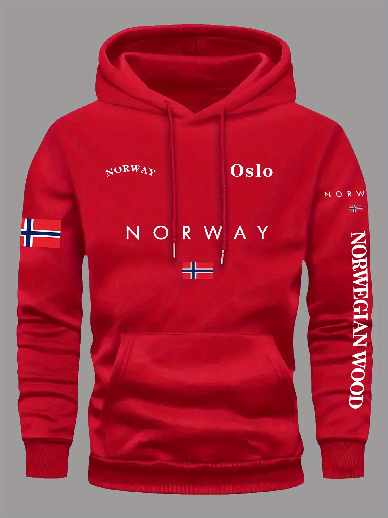 Outdoor Adventure Outfit - NORWEGEN-Flagge Hoodies für Männer und Frauen,