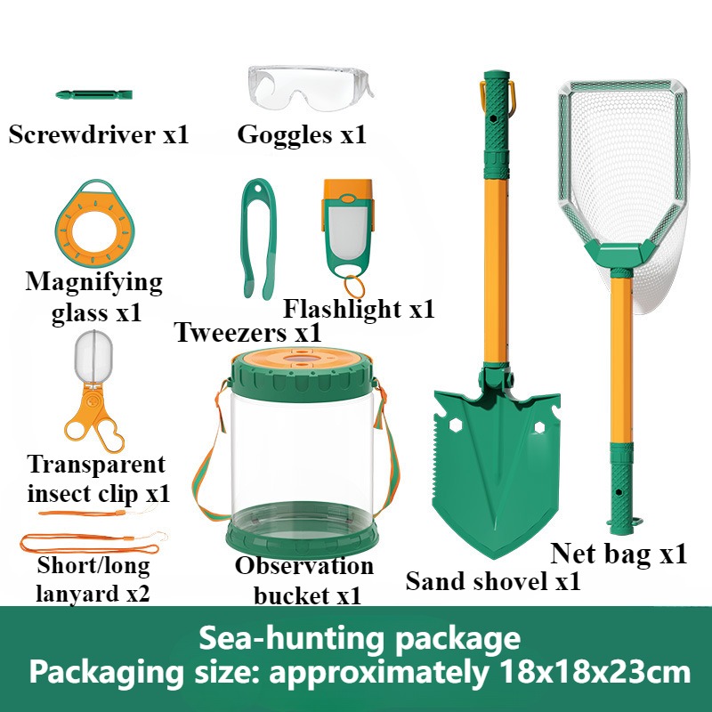 Fang das Meer Set Kinderspiel  – Outdoor Adventure Kit For Kids Bewertung und Preis