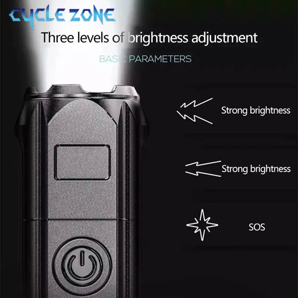 Tragbare LED-Taschenlampe, USB – Outdoor Adventure Zone Bewertung und Preis